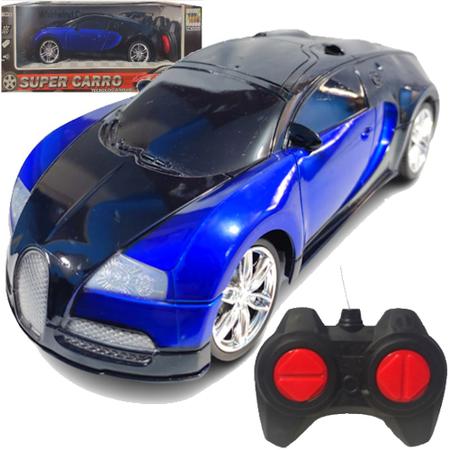 Brinquedo Infantil Carro Controle Remoto Carrinho Sem Fio - Toy