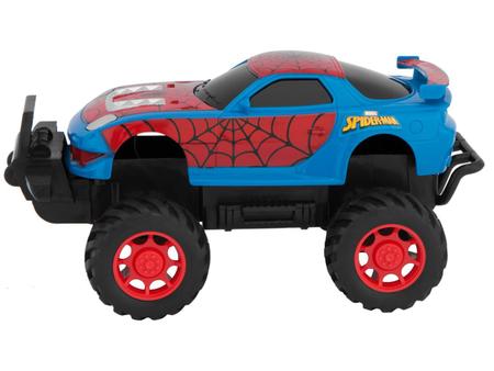 Brinquedo Infantil Carro Controle Remoto Web Tangle Homem Aranha