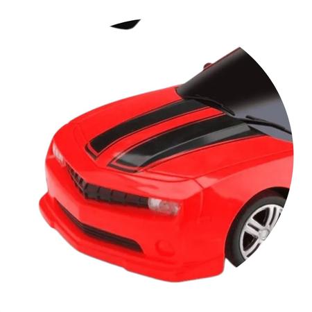 Brinquedo Infantil Carro De Controle Remoto Rei Da Pista Vermelho