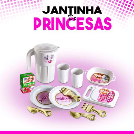 Imagem de Brinquedo Infantil Cozinha Jantarzinho Princess Zucatoys