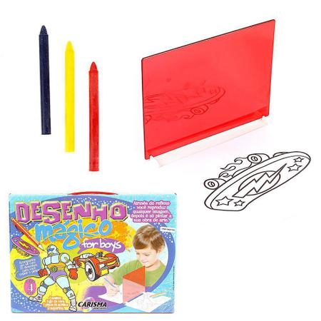 Brinquedo Infantil para Jogar e Desenhar com Mágica - Big Star - Kit de  Colorir - Magazine Luiza