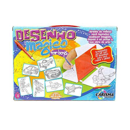 Brinquedo Infantil para Jogar e Desenhar com Mágica - Big Star - Kit de  Colorir - Magazine Luiza