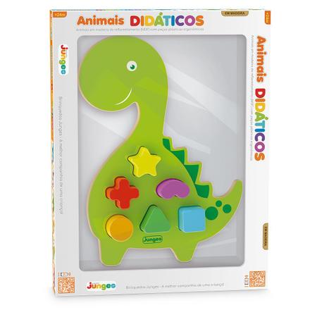 Imagem de Brinquedo Infantil Educativo, Animais Didáticos - Dino, Junges