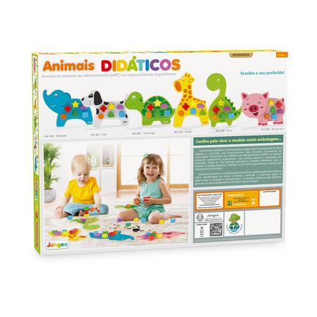 Imagem de Brinquedo Infantil Educativo, Animais Didáticos - Dino, Junges