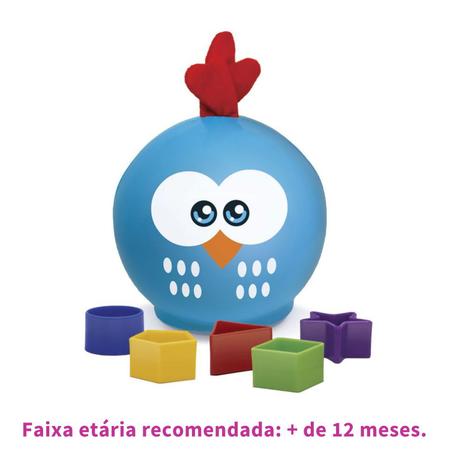 Jogo Educativo Encaixa Formas Galinha - Brincadeira de Criança