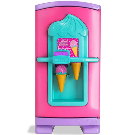 Brinquedo Infantil Geladeira Divertida Gela Sorvetinho Menina Sweet Fantasy  Faz Sorvete de Verdade +3 anos Cardoso Toys - Geladeira de Brinquedo -  Magazine Luiza