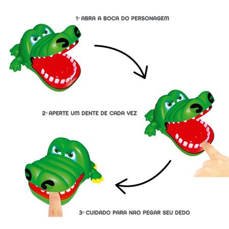 Jogo Nhac Dedo Dino Fenix Brinquedos - Kits e Gifts