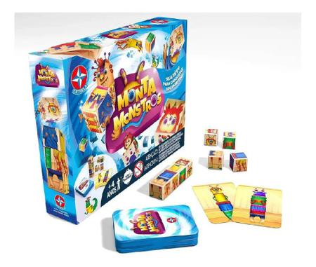 Jogo Tote Monstros - 00118 Estrela - Real Brinquedos