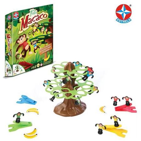 Jogo Infantil Divertido Pula Macaco Acerte a Árvore Original