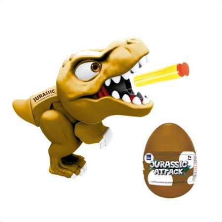 Imagem de Brinquedo Infantil Jurrassic Attack Dino Lançador com 3 Dardos Dinossauro Sortido - Fenix Brinquedos