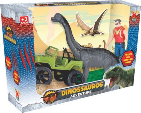 Jogo Dinossauro Game Braskit Brinquedo Infantil Guerra de Dinossauros  Tabuleiro com 16 Dinossauros, Magalu Empresas