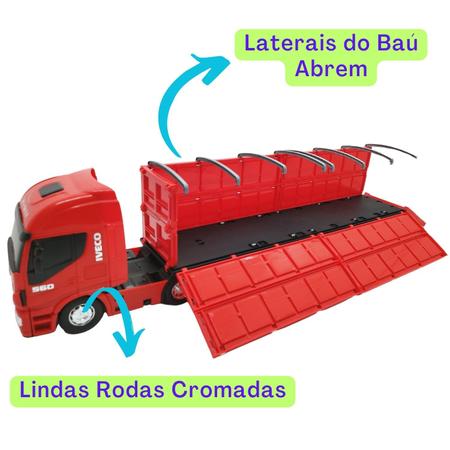 Kit 6 Caminhão Brinquedo Infantil Carroceria Prenda,atacado