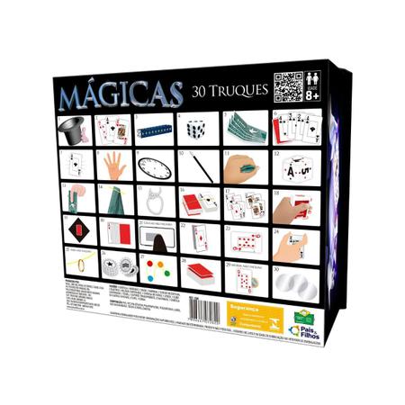 Imagem de Brinquedo infantil kit com 30 magicas para meninos e meninas