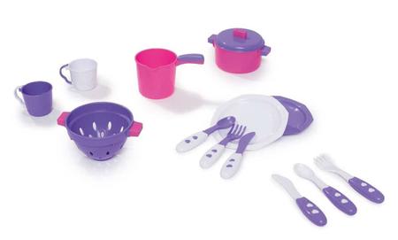 Imagem de Brinquedo Infantil Kit Cozinha Rosa - Tateti