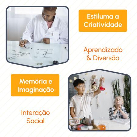 Jogo Laboratório de Química 40 Experiências Nig Brinquedos - Fátima Criança