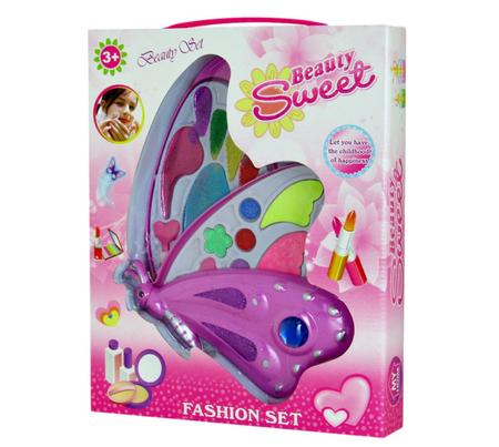 Maquiagem Infantil Para Bonecas Borboleta JR Toys - Bom Preço Magazine