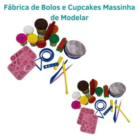 Brinquedo Massinha Super Fábrica de Bolo - Toys 