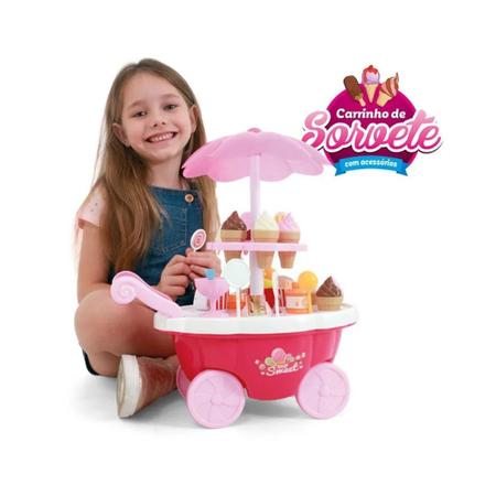 Brincadeira infantil Carro de brinquedo Sorvete Jogo de simulação de carro  Caixa registradora Interação pai-filho com uma variedade de sobremesas  Empurrado e girado 360 graus com iluminação suave Música alegre - Temu  Portugal