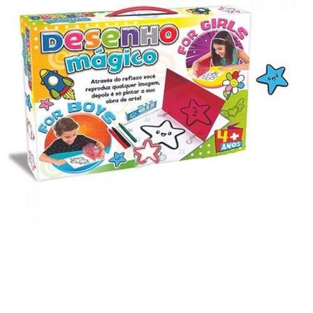 Brinquedo Infantil para Jogar e Desenhar com Mágica - Big Star - Kit de  Colorir - Magazine Luiza