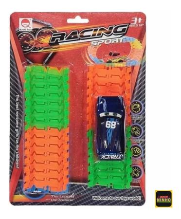 Imagem de Brinquedo Infantil Pista Magic Racing Sport Com Carrinho