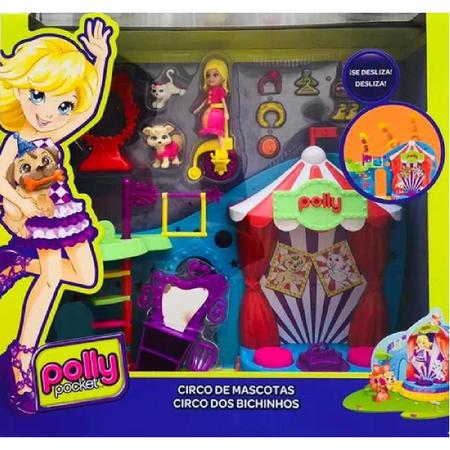 Imagem de Brinquedo Infantil Polly Pocket Circo Dos Bichinhos Fry95