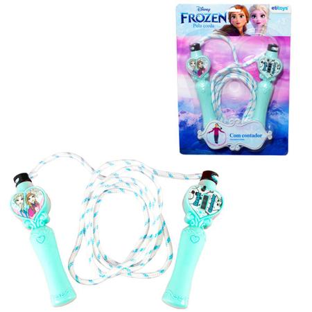 Imagem de Brinquedo Infantil Pula Corda Disney Frozen Com Contador