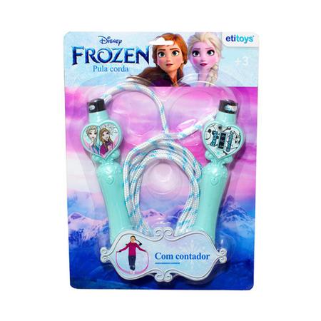 Imagem de Brinquedo Infantil Pula Corda Disney Frozen Com Contador