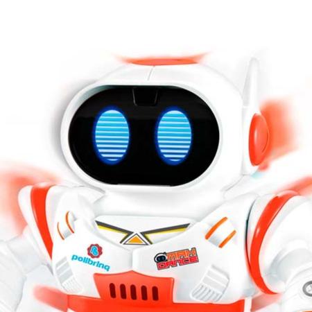 Brinquedo Infantil Robô Max Dance Mãos Olhos Brilham Discoteca Polibrinq Imagem de Brinquedo Infantil Robô Max Dance Mãos Olhos Brilham Discoteca Polibrinq
