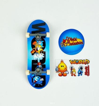 Skate De Dedo - Tech Deck - World Industries - Sunny