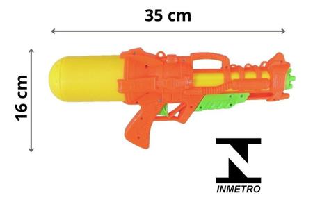 Arminha Lança Agua Pistola Pressão Brinquedo Criança Arma, Magalu Empresas