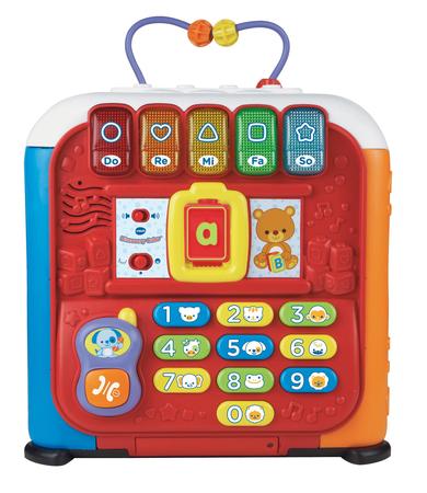 Brinquedo Infantil Super Cubo Descobertas Sons Letras Blocos - Yes