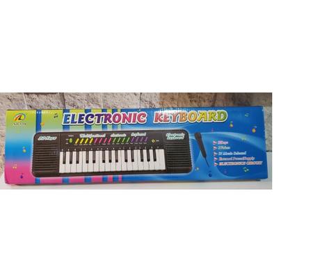 Brinquedo Teclado Piano Infantil 32 Teclas Com Microfone (ROSA) - FUN GAME  - Piano / Teclado de Brinquedo - Magazine Luiza