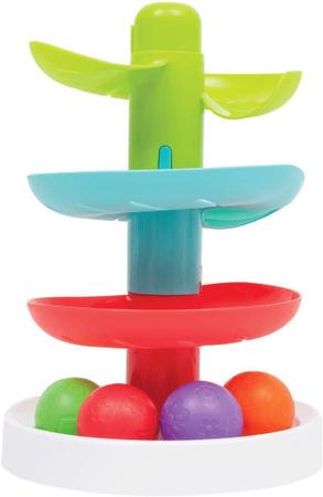 Toyvian 1 Conjunto Bola Orbital Vira Música Jogo De Arremesso Para Bebê  Torre De Bola Para Crianças Brinquedos De Bolas De Atividade Brinquedos