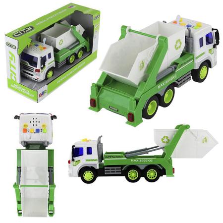 Caminhão de brinquedo infantil Coleta de lixo a fricção BBR - BBR Toys -  Caminhões, Motos e Ônibus de Brinquedo - Magazine Luiza