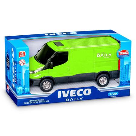 Imagem de Brinquedo Infantil Veiculo Iveco Daily Van Miniatura Usual