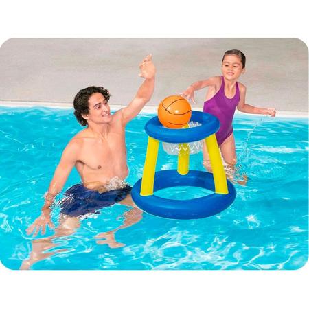 Brinquedo Infantil basquete água Aro Inflável com Bola - Brinquedos jogo  piscina para adultos, jogo basquete aquático competitivo para crianças ao  ar livre Sritob. em Promoção na Americanas