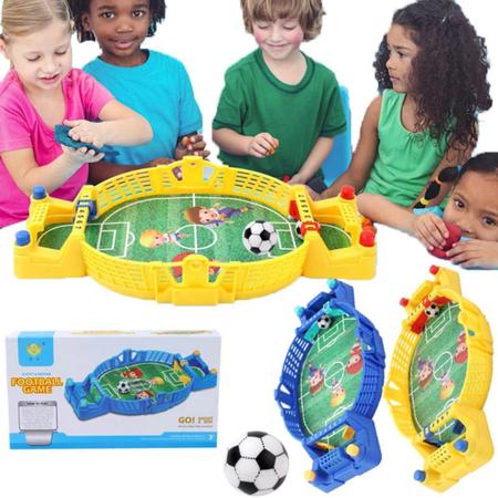 Jogo de futebol de Mesa - Pebolim - Brinquedos Catavento - Campo Belo