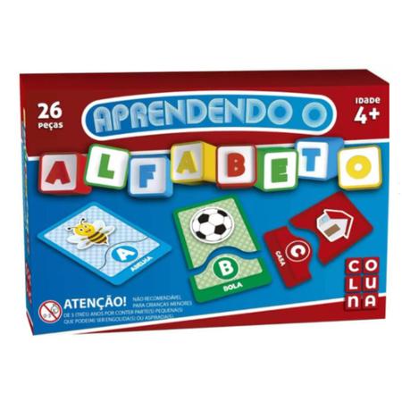 Brinquedo Interativo Jogo da Alfabetização Escolar Ler E Escrever Cartas  Com Letras do Alfabeto - Online - Livros de Educação - Magazine Luiza