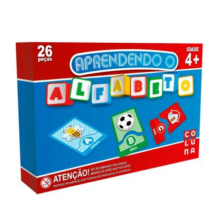 Brinquedo Interativo Jogo da Alfabetização Escolar Ler E Escrever Cartas  Com Letras do Alfabeto - Online - Livros de Educação - Magazine Luiza