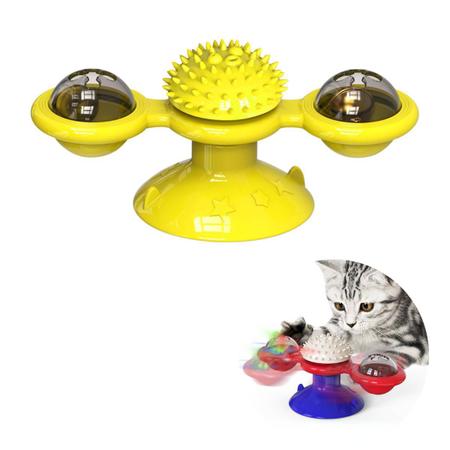Brinquedo Interativo De Gato Girassol, Brinquedos Para Gatos De