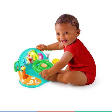 Volante de Brinquedo Infantil com Luzes Sons e Jogo do Carrinho no Shoptime