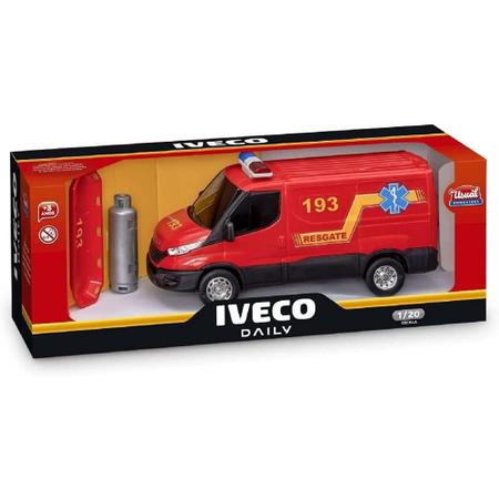 Iveco Caminhão de Bombeiro - Usual Brinquedos - Kidverte