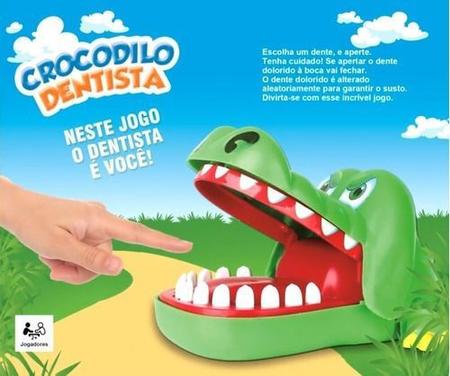 Jogo de Mesa Hasbro Crocodilo No Dentista