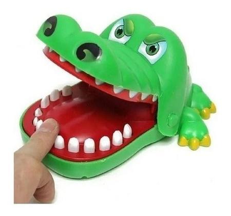 Brinquedo Jogo Crocodilo Jacaré Dinossauro Rato Ripopótamo Dentista Acerte  Dente em Promoção na Shopee Brasil 2023