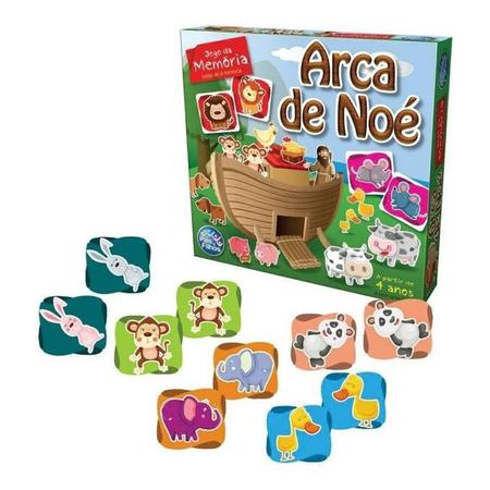 Jogo da memoria bichinhos fofinhos da arca de noe - Pais e Filhos - Jogos  de Memória e Conhecimento - Magazine Luiza