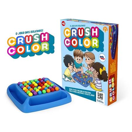 Imagem de Brinquedo Jogo Das Bolinhas Crush Color Diversão em Familia