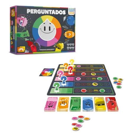 Brinquedo Jogo de Tabuleiro Perguntados 360 Peças Copag - Jogos de