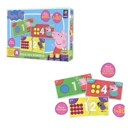 Jogo Educativo PEPPA PIG Clube das Crianças (Idade Mínima: 3 Anos - 33 x  46,4 x 13,5 cm)