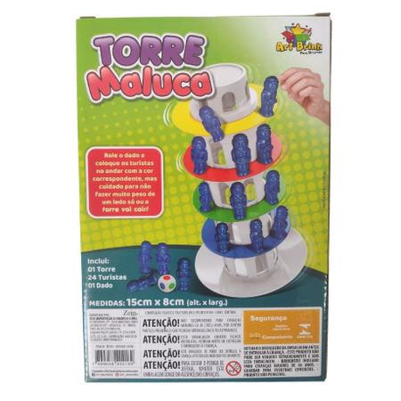 Brinquedo Jogo Torre Maluca Caiu Perdeu Jogo De Estratégia - Alfabay - Cubo  Mágico - Quebra Cabeças - A loja de Profissionais e Colecionadores!