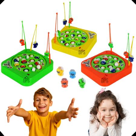 Brinquedo Jogo Joguinho Infantil Pega Pesca Peixe Peixinhos